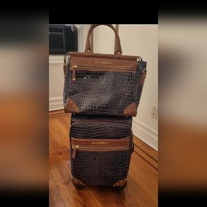 Carry-on and personal luggage.